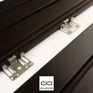 BARDAGE FELIXWOOD® BAMBOO THERMO CLASSE 4 BRUN INTENSE + FINITION HUILÉ - DUO - CLIP 18*133*1850 - Packshot3 img