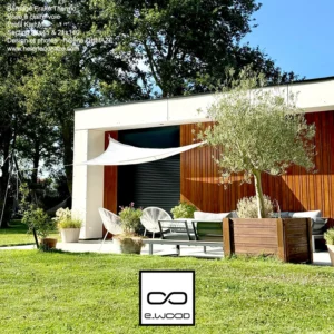 BARDAGE BOIS FRAKÉ THERMO CLASSE 3.2 - KARL 21*140*LONG.DISPONIBLE - Ambiance3 img