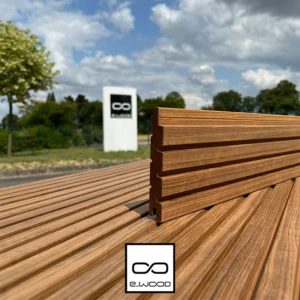 BARDAGE BOIS FRAKÉ THERMO CLASSE 3.2 - KIRSTEN 21*125*LONG.DISPONIBLE - Zoom img