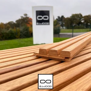 BARDAGE BOIS FRAKÉ THERMO CLASSE 3.2 - AAGE 34*125*LONG.DISPONIBLE - Zoom2 img