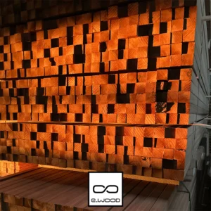 BARDAGE BOIS PADOUK CLASSE 4 NATUREL - KARL1 40*40*LONG.DISPONIBLE - Packaging img