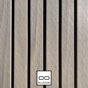 BARDAGE E-WOOD® BOIS COMPOSITE EXCELLENCE BROSSÉ GRIS ANTIQUE - AAGE2 34*150*LONG.DISPONIBLE - Packshot3 img