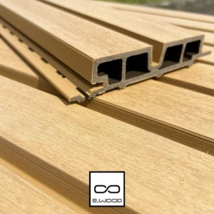 BARDAGE E-WOOD® BOIS COMPOSITE EXCELLENCE BROSSÉ TON BOIS RED CEDAR - AAGE2 34*150*LONG.DISPONIBLE - Zoom2 img
