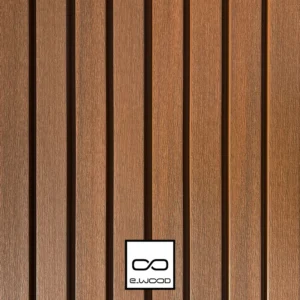 BARDAGE E-WOOD® BOIS COMPOSITE EXCELLENCE BROSSÉ TON BOIS TEAK - AAGE2 34*150*LONG.DISPONIBLE - Packshot1 img