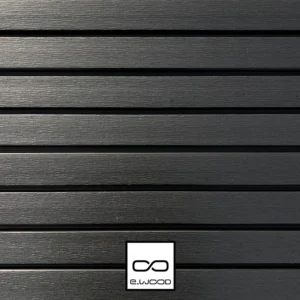 BARDAGE E-WOOD® BOIS COMPOSITE EXCELLENCE BROSSÉ NOIR EBONY - AAGE2 34*150*LONG.DISPONIBLE - Packshot2 img