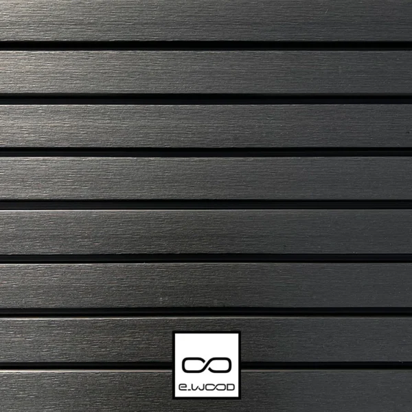 BARDAGE E-WOOD® BOIS COMPOSITE EXCELLENCE BROSSÉ NOIR EBONY - AAGE2 34*150*LONG.DISPONIBLE - Packshot2 img