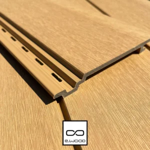 BARDAGE E-WOOD® BOIS COMPOSITE EXCELLENCE BROSSÉ TON BOIS RED CEDAR - LOKI 19*153*LONG.DISPONIBLE - Zoom2 img