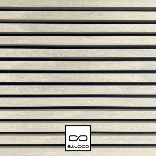 BARDAGE E-WOOD® BOIS COMPOSITE EXCELLENCE BROSSÉ GRIS ANTIQUE SUR FOND NOIR - AAGE 34*185*3500 - Packshot2 img