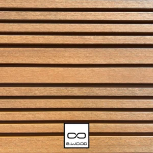 BARDAGE E-WOOD® BOIS COMPOSITE EXCELLENCE BROSSÉ TON BOIS TEAK - AAGE MIX 34*335*LONG.DISPONIBLE - Packshot2 img