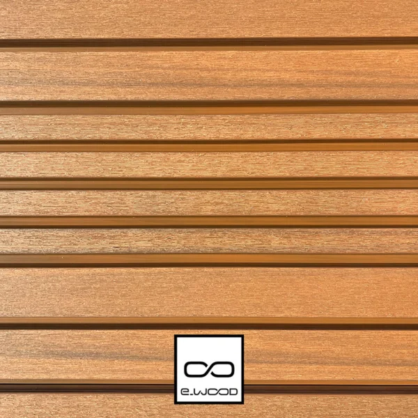 BARDAGE E-WOOD® BOIS COMPOSITE EXCELLENCE BROSSÉ TON BOIS TEAK - AAGE MIX 34*335*LONG.DISPONIBLE - Packshot2 img