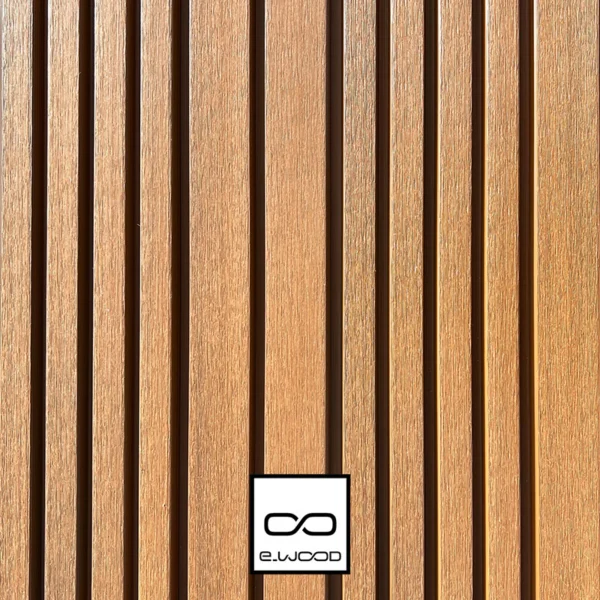 BARDAGE E-WOOD® BOIS COMPOSITE EXCELLENCE BROSSÉ TON BOIS TEAK - AAGE MIX 34*335*LONG.DISPONIBLE - Packshot1 img