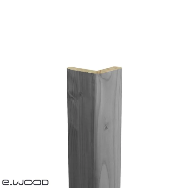 ACCESSOIRES BARDAGE BOIS EPICÉA CLASSE 3.1 GRIS INTEMPOREL - CORNIERE ANGLE 45*45*3000 - Packshot1 img