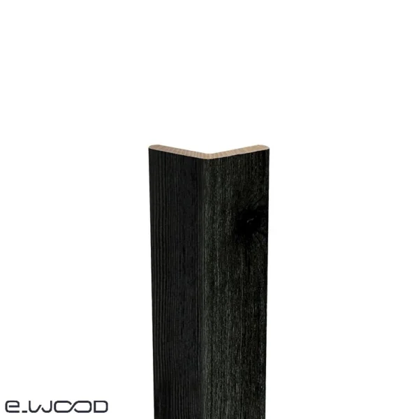 ACCESSOIRES BARDAGE BOIS EPICÉA CLASSE 3.1 SATURÉ NOIR CALFAT - CORNIERE ANGLE 55*55*3000 - Packshot1 img
