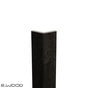 ACCESSOIRES BARDAGE BOIS EPICÉA CLASSE 3.1 PEINT NOIR INTENSE BLACK - CORNIERE ANGLE 55*55*3000 - Packshot1 img