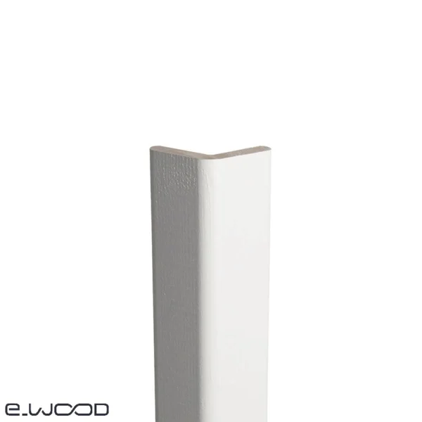 ACCESSOIRES BARDAGE BOIS EPICÉA CLASSE 3.1 PEINT BLANC ICEBERG - CORNIERE ANGLE 68*68*3000 - Packshot1 img