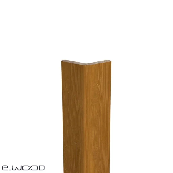 ACCESSOIRES BARDAGE BOIS EPICÉA CLASSE 3.1 PEINT TON BOIS SABLE - CORNIERE ANGLE 55*55*3000 - Packshot1 img