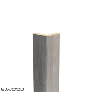 ACCESSOIRES BARDAGE CHÂTAIGNIER ABOUTÉ SATURÉ GRIS GREY CLOUD (VIEUX BOIS) - CORNIERE ANGLE 45*45*3000