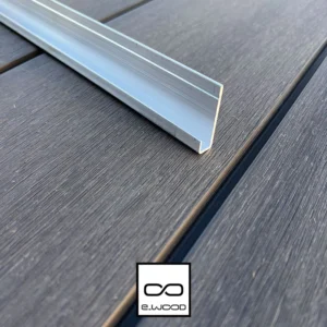 ACCESSOIRE BARDAGE E-WOOD® ALUMINIUM - PROFIL DE DÉPART LOKI 9*8*3000 - Packshot3 img