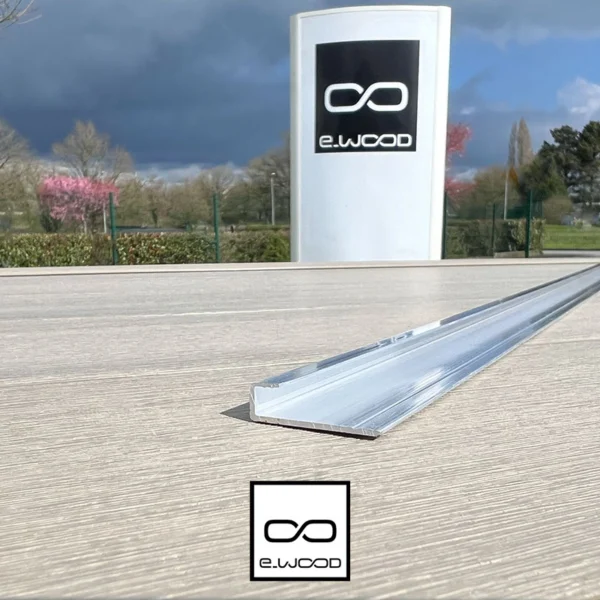 ACCESSOIRE BARDAGE E-WOOD® ALUMINIUM - PROFIL DE DÉPART LOKI 9*8*3000 - Packshot1 img