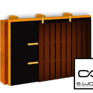 ECRAN AEROPLUS UV3 PARE-PLUIE 1,50M X 50M - POUR BARDAGE À POSE CLAIRE-VOIE - PARE PLUIE NOIR UV3 3CM MAX - Packshot1 img