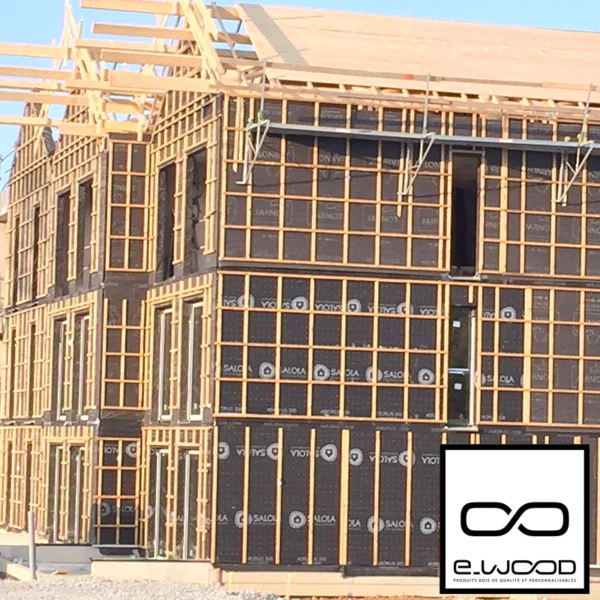 ECRAN AEROPLUS UV3 PARE-PLUIE 1,50M X 50M - POUR BARDAGE À POSE CLAIRE-VOIE - PARE PLUIE NOIR UV3 3CM MAX - Ambiance1 img