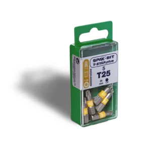 - EMBOUT T25 SPAX® BOITE DE 5 EMBOUTS. - Packaging img