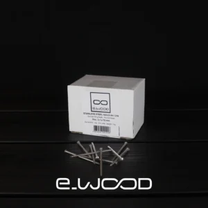 INOX A4 - POINTE BARDAGE 3,1 X 75 MM ANNELÉE TÊTE BOMBÉE INOX A4 BOITE DE 1KG - 210 POINTES ENV. - Packshot2 img