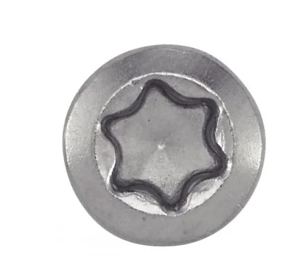 VIS BARDAGE ET TERRASSE BOIS DURS - INOX A2 - VIS 4,5 X 60 MM TÊTE FRAISÉE RÉDUITE T20 POINTE ANTI FENDAGE INOX A2 BOITE DE 200 VIS. - Packshot2 img