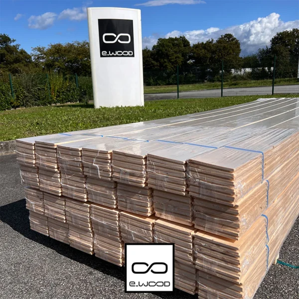 LAMBRIS BOIS EPICÉA NATUREL - JOINTIF 2 FACES 12*135*LONG.DISPONIBLE - Packaging img