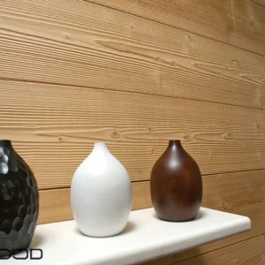 LAMBRIS BOIS EPICÉA THERMO 212° CLASSE 3.2 - BROSSÉ MINI CHANFREIN 19*187*LONG.DISPONIBLE - Ambiance1 img