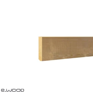 PLINTHE EPICÉA NATUREL - BORD DROIT 10*70