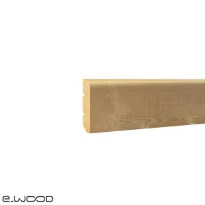 PLINTHE BOIS EPICÉA NATUREL - BORD ROND 10*70*LONG.DISPONIBLE - Zoom img
