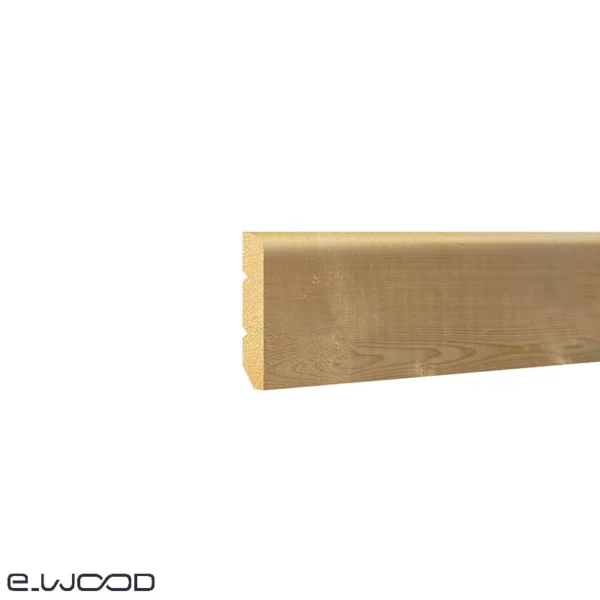 PLINTHE BOIS EPICÉA NATUREL - BORD ROND 10*70*LONG.DISPONIBLE - Zoom img