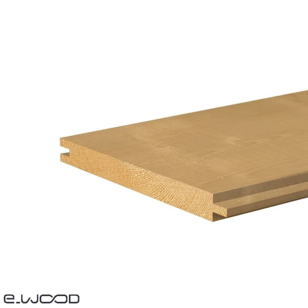 PARQUET BOIS MASSIF EPICÉA SEC À 12% NATUREL - JOINTIF 2 FACES 21*135*LONG.DISPONIBLE - Zoom img