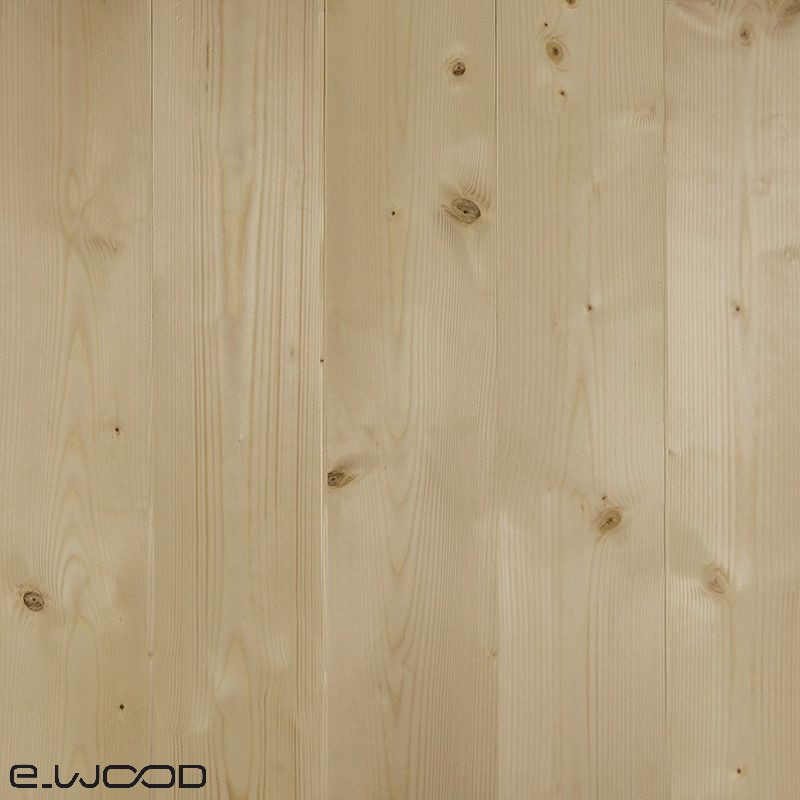 PARQUET BOIS MASSIF EPICÉA SEC À 12% NATUREL - JOINTIF 2 FACES 21*135*LONG.DISPONIBLE - Image détaillée