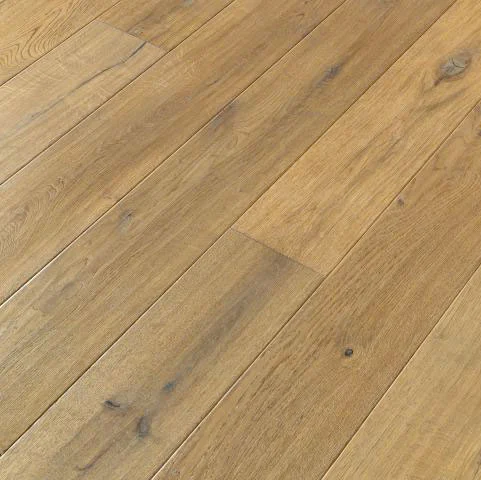 PARQUET CONTRECOLLÉ EVASION CHÊNE HUILE UV HONORAT - GO2 - CLIC 14*190*1900 - Packshot2 img