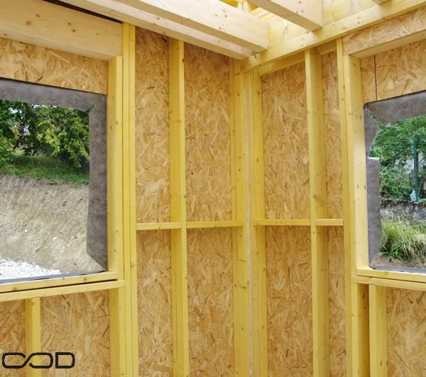 PANNEAU BOIS OSB 3 FIRE RETARDANT FIRE RETARDANT - 12 MM BORDS DROITS 12*1250*2500 - Ambiance1 img