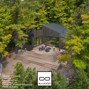 TERRASSE BOIS PIN SYLVESTRE US CLASSE 4 VERT - 2 FACES LISSES 27*145*LONG.DISPONIBLE - Ambiance3 img