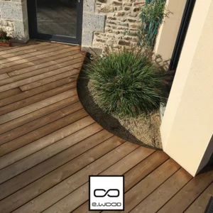 TERRASSE BOIS PIN SYLVESTRE US CLASSE 4 BRUN - 2 FACES LISSES 27*145*LONG.DISPONIBLE - Packshot3 img