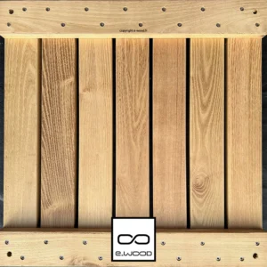 DALLE LISSE BOIS ROBINIER CLASSE 4 NATUREL - DALLE SUR PLOTS 42*500*500 - Packshot2 img