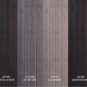 TERRASSE FELIXWOOD® BAMBOO THERMO CLASSE 4 BRUN INTENSE + FINITION HUILÉ - CLIP 18*155*1850 - Packshot3 img