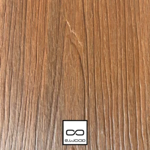 TERRASSE E-WOOD® BOIS COMPOSITE ALVÉOLAIRE STRUCTURÉ ET BROSSÉ TON BOIS TEAK - CLIP 25*140*2800 - Ambiance6 img