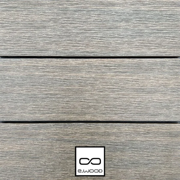 TERRASSE FIBERDECK® BOIS COMPOSITE PLEIN ASPECT VIEUX BOIS ET BROSSÉ TON BOIS WENGÉ - CLIP 23*210*4000 - Packshot1 img