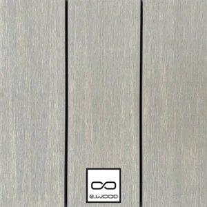 TERRASSE E-WOOD® BOIS COMPOSITE SEMI PLEIN STRUCTURÉ ET BROSSÉ GRIS ANTIQUE - CLIP 23*210*4000 - Packshot2 img