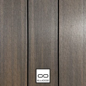 TERRASSE E-WOOD® BOIS COMPOSITE EXCELLENCE SEMI-PLEIN STRUCTURÉ ET BROSSÉ TON BOIS AGED WOOD - CLIP 23*210*4000 - Packshot2 img