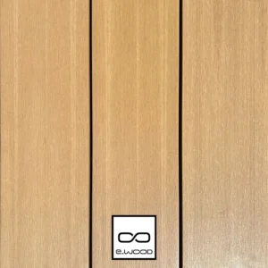 TERRASSE E-WOOD® BOIS COMPOSITE EXCELLENCE SEMI-PLEIN STRUCTURÉ ET BROSSÉ TON BOIS RED CEDAR - CLIP 23*210*4000