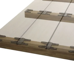 ACCESSOIRES TERRASSE - CALES DE VENTILATION NÖVLEK BOITE DE 100 CALES POUR ENVIRON 6M2 DE TERRASSE. - Ambiance3 img