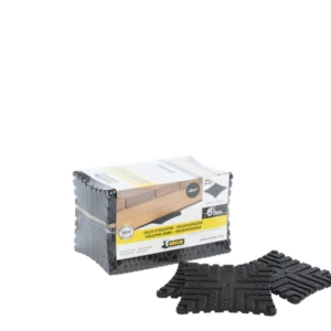 ACCESSOIRES TERRASSE - CALES D'ISOLATION (PAD) DE 6 MM NÖVLEK SACHET DE 25 PIÈCES POUR ENVIRON 5M2 DE TERRASSE. - Packshot1 img