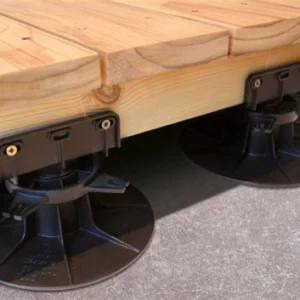 ACCESSOIRES TERRASSE B20 - PLOT RÉGLABLE 20 À 30 MM SPÉCIAL LAMBOURDE BOIS - Packshot1 img