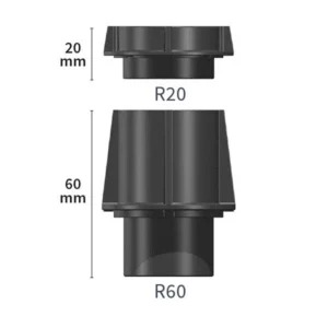 ACCESSOIRES TERRASSE R20 - RÉHAUSSE 20 MM POUR PLOT RÉGLABLE - Zoom img